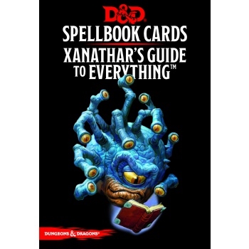 DnD 5e - Spellbook Cards Xanathars Guide to Everything (95 Cards)